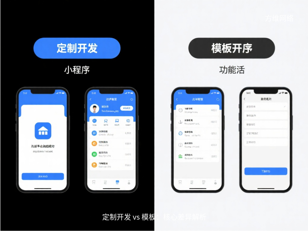 定制開發 vs 模板：核心差異解析